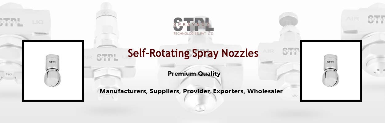 Self-Rotating Spray Nozzles